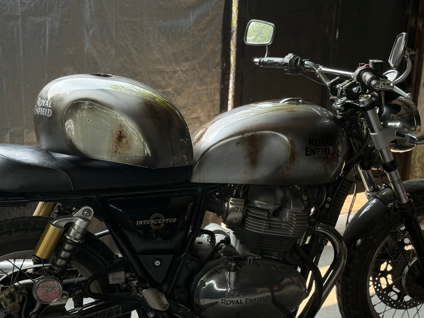 JPRO Signature Rust Steel Tank cover