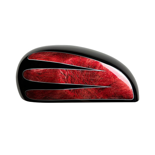 READY TO SHIP | JPRO Red Stream in Black Tank Cover