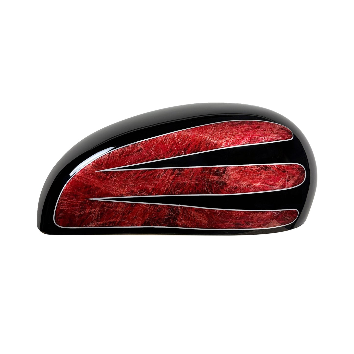 READY TO SHIP | JPRO Red Stream in Black Tank Cover