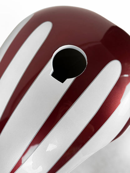 READY TO SHIP | JPRO Red Candy in White Tank Cover
