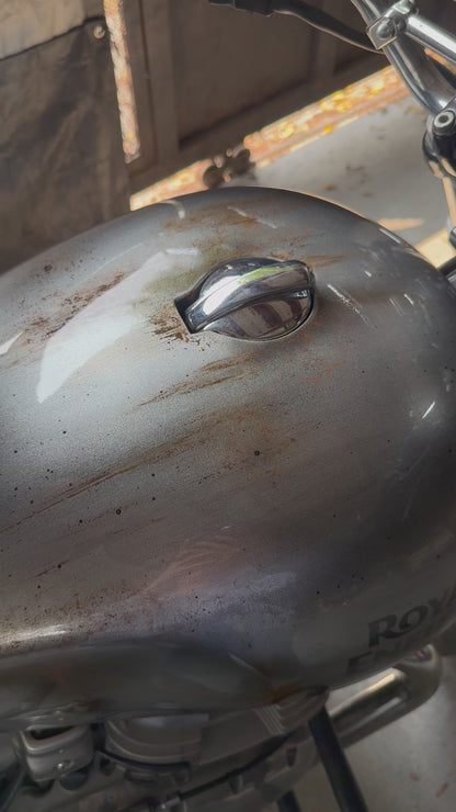 JPRO Signature Rust Steel Tank cover