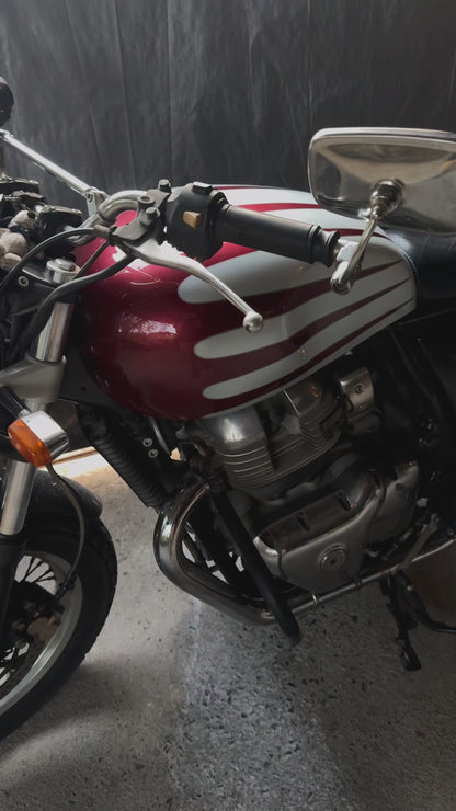 READY TO SHIP | JPRO Red Candy in White Tank Cover